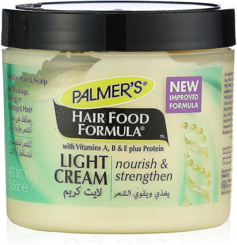 Palmers Hair Food Formula Light Cream 150g