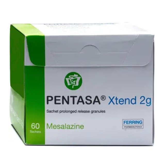 Pentasa Prolonged Release 1g Tablets 60