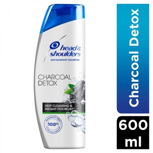 [27166] Head & Shoulders Charcoal Detox Shampoo 600ml