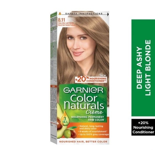 [27228] Garnier Color Naturals 8.11 Light Ash Blonde