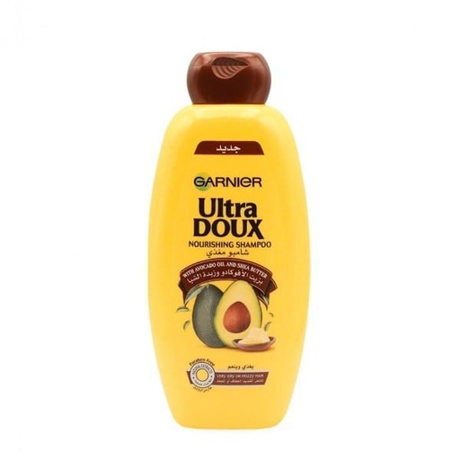 [28772] Garnier Ultra Doux Avocado Oil & Shea Butter Shampoo 600ml