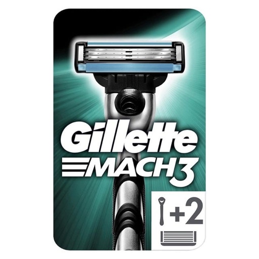 [28792] Gillette Mach3 Razor Blades 2 Cartridges