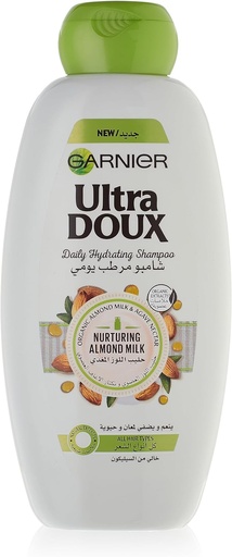 [28826] Garnier Ultra Doux Almond Milk Shampoo 600ml