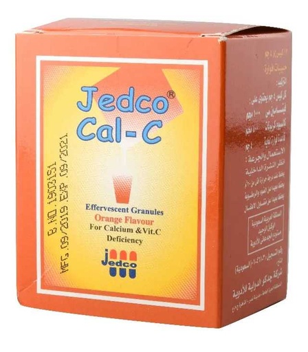 [29064] Jedco Cal-C 500mg 12 Sachets