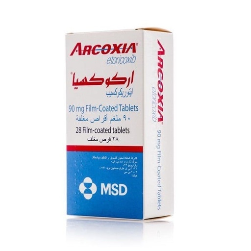 [622] Arcoxia  90mg Tablets 28