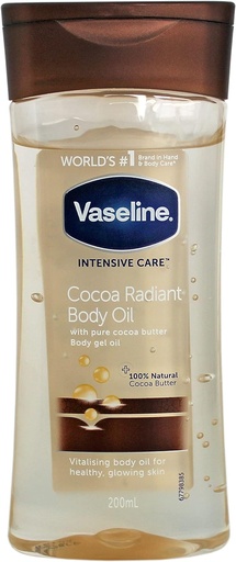 [29537] Vaseline Cocoa Radiant Body Oil 200ml