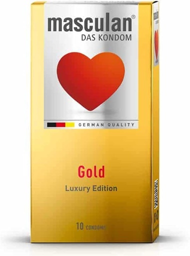 [1189] Masculan Condom Gold 10s