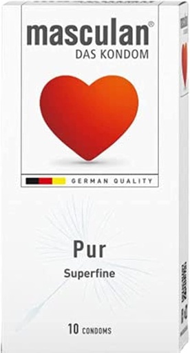 [1193] Masculan Condom Silk Pur 10s