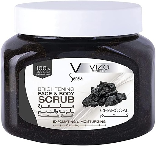 [29769] Vizo Scrub Charcoal 500ml