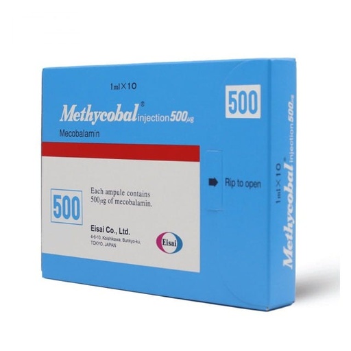 [1393] Methycobal 500mcg/ml Ampoule 10x1ml