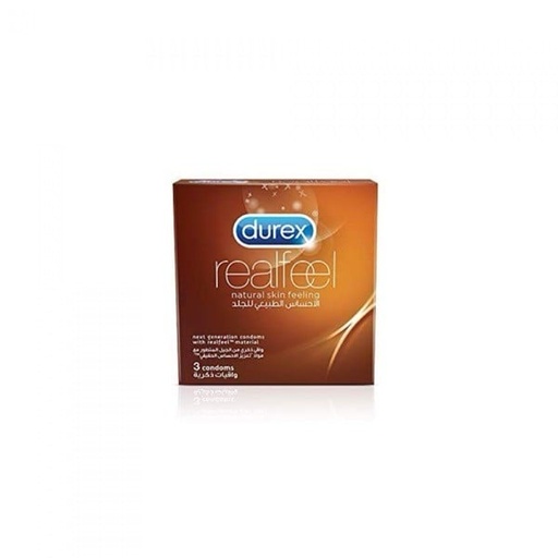 [30447] Durex Real Feel Condoms 3 pcs