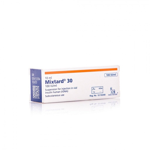 [1590] Mixtard 30hm 100iu/ml Vial 10ml