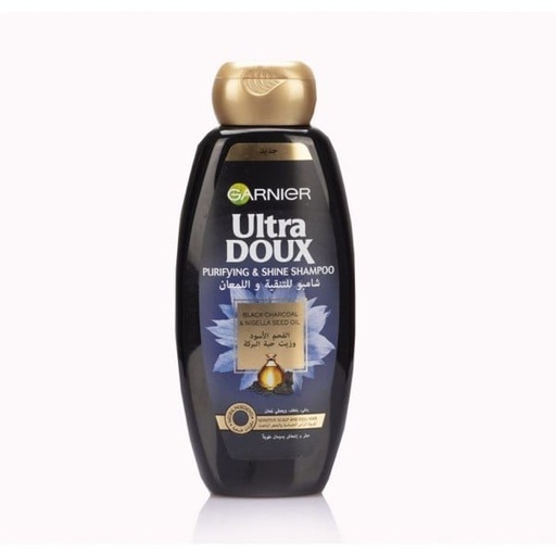 [30946] Garnier Ultra Doux Black Charcoal Shampoo 400ml