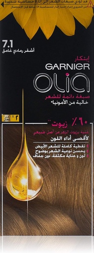 [31293] Garnier Olia Hair Color 7.1 Kit