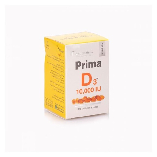 [31436] Prima D3 10000iu Softgel 30 Capsules