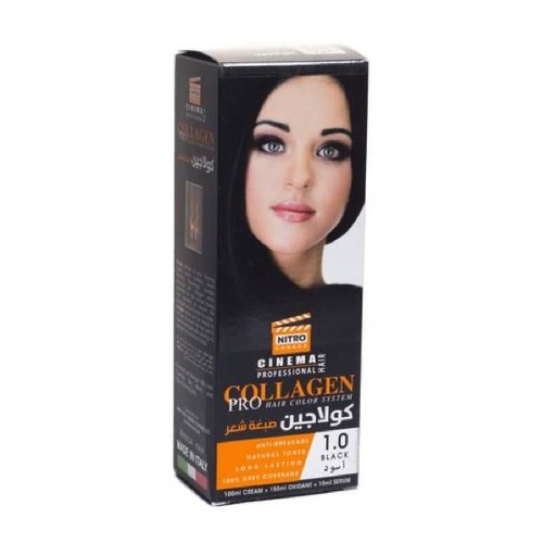 [31437] Vatika Collagen Hair Color 1 Black