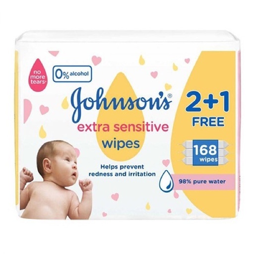 [31465] J.S.B Extra Sensitive Wipes 2+1 Free