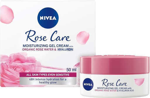 [31565] Nivea Gel Cream Rose Water 50ml