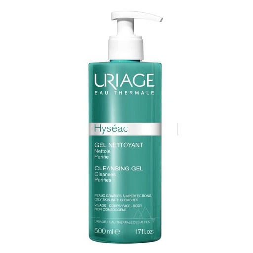 [31691] Uriage Hyseac Cleansing Gel 500ml