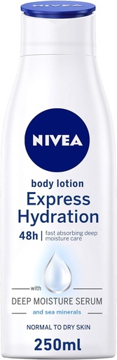 [2469] Nivea Express Moisturizing Lotion 250ml