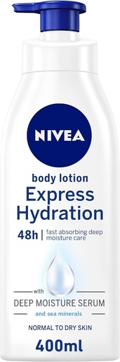 [2470] Nivea Express Moisturizing Lotion 400ml