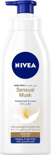 [2486] Nivea Body Lotion Sensual Musk 400ml