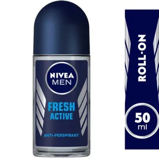 [2604] Nivea Men Fresh Active Roll On 50ml