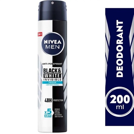 [2617] Nivea Deo Spray Invisible Power for Men 200ml