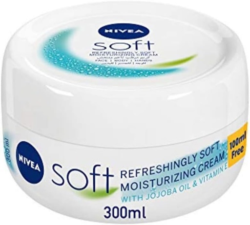 [2697] NIVEA SOFT CREAM 300ML