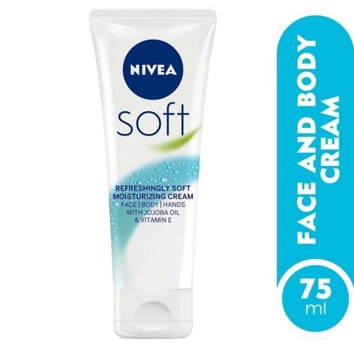 [2699] Nivea Soft Moisturizing Cream 75ml
