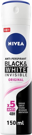 [2724] Nivea Deo Black & White Women Spray 150ml