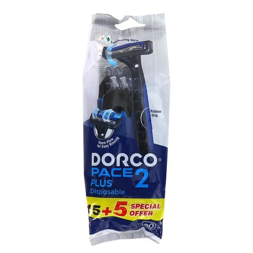 [32280] Dorco Pace 2 Plus Razor 10 pcs