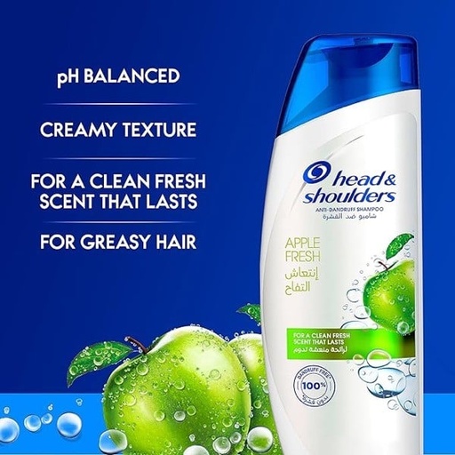 [32399] Head & Shoulders Shampoo Apple 190ml