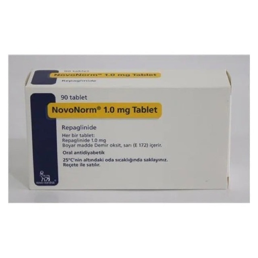 [2834] Novonorm 1mg Tablets 30