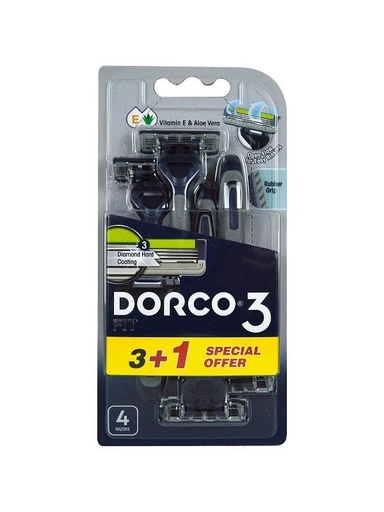 [32528] Dorco 3 Fit 4 Razors