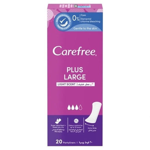 [32535] Carefree Large Light Scent 20 pcs