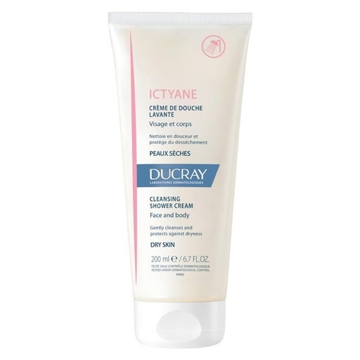 [32604] Ducray Ictyane Gentle Cleansing Cream 200 Ml