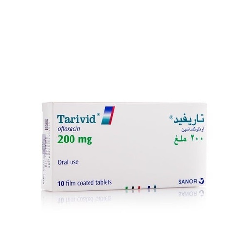 [3302] Tarivid 200mg Tablets 10