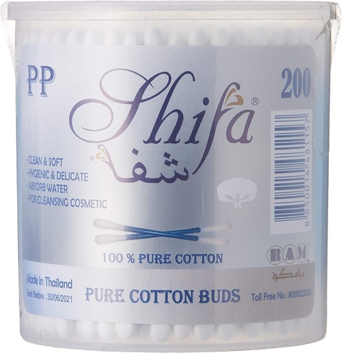 [32867] Shifa Cotton Buds 200 pcs