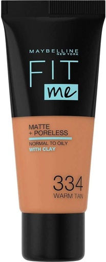 [33039] Maybelline Fit Me Foundation 334 30ml