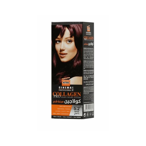 [33179] Eveline Cosmetics Collagen Hair Color 5.2