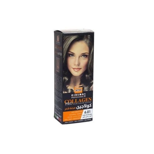 [33182] Eveline Cosmetics Collagen Hair Color 6.01