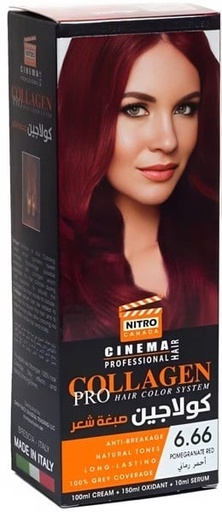 [33184] Vatika Collagen Hair Color 6.66