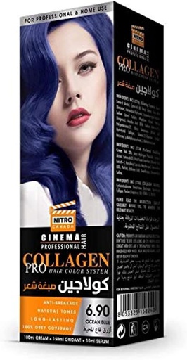 [33185] Eveline Cosmetics Collagen Hair Color 6.90