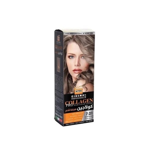 [33187] Eveline Cosmetics Collagen Hair Color 7.01