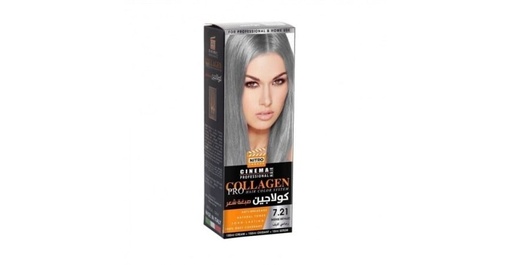 [33190] Eveline Cosmetics Collagen Hair Color 7.21