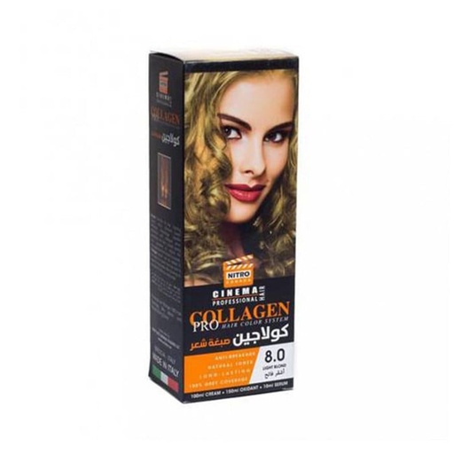 [33193] Eveline Cosmetics Collagen Hair Color 8.0