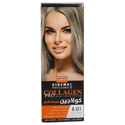 [33194] Eveline Cosmetics Collagen Hair Color 8.01