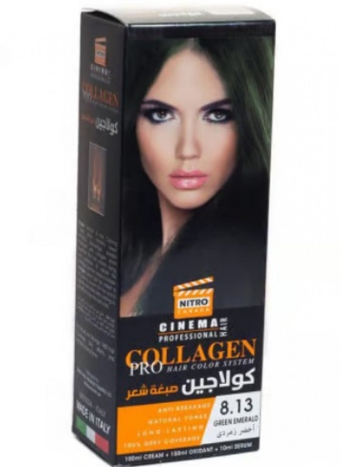 [33198] Eveline Cosmetics Collagen Hair Color 8.13