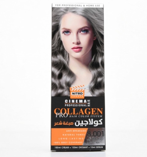 [33200] Eveline Cosmetics Collagen Hair Color 8.001